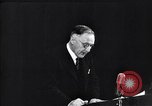 Image of Australian delegate W J O Makin Lake Success New York USA, 1947, second 39 stock footage video 65675041145