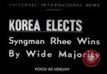 Image of Syngman Rhee Korea, 1952, second 1 stock footage video 65675041153