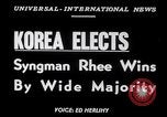 Image of Syngman Rhee Korea, 1952, second 6 stock footage video 65675041153