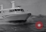 Standbild Luftkissen Fahrzeug Saint Lawrence river Kanada, 1963, aus Sekunde 48 historischem Filmmaterial Videoclip 65675041165