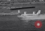 Standbild Luftkissen Fahrzeug Saint Lawrence river Kanada, 1963, aus Sekunde 60 historischem Filmmaterial Videoclip 65675041165