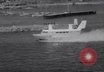 Standbild Luftkissen Fahrzeug Saint Lawrence river Kanada, 1963, aus Sekunde 61 historischem Filmmaterial Videoclip 65675041165