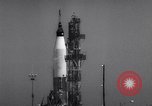 Image of Atlas Missile Cape Canaveral Florida USA, 1961, second 25 stock footage video 65675041167