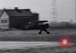 Image of Umbrella and Pusher planes United States USA, 1936, second 34 stock footage video 65675041172