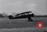 Image of Umbrella and Pusher planes United States USA, 1936, second 36 stock footage video 65675041172