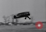 Image of Umbrella and Pusher planes United States USA, 1936, second 40 stock footage video 65675041172