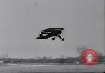 Image of Umbrella and Pusher planes United States USA, 1936, second 42 stock footage video 65675041172