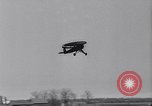 Image of Umbrella and Pusher planes United States USA, 1936, second 44 stock footage video 65675041172