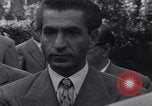 Standbild Schah Reza Pahlavi Rom Italien, 1953, aus Sekunde 19 historischem Filmmaterial Videoclip 65675041189