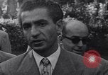 Standbild Schah Reza Pahlavi Rom Italien, 1953, aus Sekunde 20 historischem Filmmaterial Videoclip 65675041189