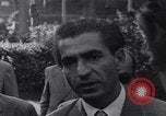 Standbild Schah Reza Pahlavi Rom Italien, 1953, aus Sekunde 21 historischem Filmmaterial Videoclip 65675041189