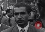 Standbild Schah Reza Pahlavi Rom Italien, 1953, aus Sekunde 22 historischem Filmmaterial Videoclip 65675041189