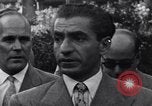 Standbild Schah Reza Pahlavi Rom Italien, 1953, aus Sekunde 25 historischem Filmmaterial Videoclip 65675041189