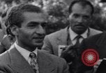 Standbild Schah Reza Pahlavi Rom Italien, 1953, aus Sekunde 28 historischem Filmmaterial Videoclip 65675041189