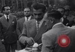 Standbild Schah Reza Pahlavi Rom Italien, 1953, aus Sekunde 51 historischem Filmmaterial Videoclip 65675041189