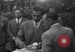 Standbild Schah Reza Pahlavi Rom Italien, 1953, aus Sekunde 55 historischem Filmmaterial Videoclip 65675041189