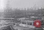 Standbild Bethlehem Shipbuilding Yard Massachusetts USA, 1916, aus Sekunde 9 historischem Filmmaterial Videoclip 65675041217