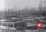 Standbild Bethlehem Shipbuilding Yard Massachusetts USA, 1916, aus Sekunde 14 historischem Filmmaterial Videoclip 65675041217