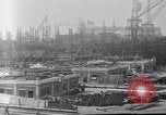 Standbild Bethlehem Shipbuilding Yard Massachusetts USA, 1916, aus Sekunde 15 historischem Filmmaterial Videoclip 65675041217