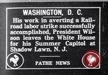 Standbild Woodrow Wilson West Long Branch New Jersey USA, 1916, aus Sekunde 1 historischem Filmmaterial Videoclip 65675041218