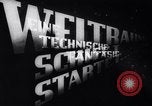 Image of Science fiction movie about rocket to the moon Germany, 1940, second 19 stock footage video 65675041220