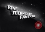 Image of Science fiction movie about rocket to the moon Germany, 1940, second 21 stock footage video 65675041220