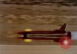 Image of rocket powered car California United States USA, 1979, second 42 stock footage video 65675041225