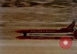 Image of rocket powered car California United States USA, 1979, second 47 stock footage video 65675041225