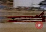 Image of rocket powered car California United States USA, 1979, second 53 stock footage video 65675041225