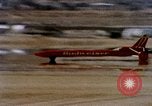Image of rocket powered car California United States USA, 1979, second 56 stock footage video 65675041225