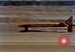 Image of rocket powered car California United States USA, 1979, second 57 stock footage video 65675041225