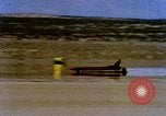 Image of rocket powered car California United States USA, 1979, second 42 stock footage video 65675041226