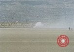 Image of rocket powered car California United States USA, 1979, second 31 stock footage video 65675041231