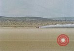 Image of rocket powered car California United States USA, 1979, second 62 stock footage video 65675041231