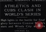 Image of 1929 World Series Baseball Chicago Illinois USA, 1929, second 9 stock footage video 65675041239