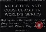 Image of 1929 World Series Baseball Chicago Illinois USA, 1929, second 15 stock footage video 65675041239