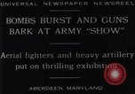 Image of 1929 United States Army exhibition show Aberdeen Maryland USA, 1929, second 3 stock footage video 65675041240
