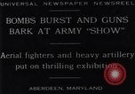 Image of 1929 United States Army exhibition show Aberdeen Maryland USA, 1929, second 4 stock footage video 65675041240