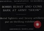 Image of 1929 United States Army exhibition show Aberdeen Maryland USA, 1929, second 12 stock footage video 65675041240