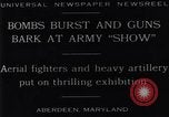 Image of 1929 United States Army exhibition show Aberdeen Maryland USA, 1929, second 13 stock footage video 65675041240