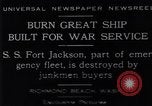 Image navire de guerre Richmond Beach Washington United States USA, 1929, de la seconde 1 séquences d'archives historiques vidéo 65675041241