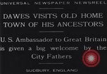 Immagine di Charles Dawes Sudbury Inghilterra, 1929, secondo 3 filmato di repertorio 65675041242