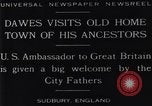 Immagine di Charles Dawes Sudbury Inghilterra, 1929, secondo 8 filmato di repertorio 65675041242