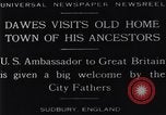 Immagine di Charles Dawes Sudbury Inghilterra, 1929, secondo 11 filmato di repertorio 65675041242
