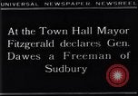 Immagine di Charles Dawes Sudbury Inghilterra, 1929, secondo 51 filmato di repertorio 65675041242