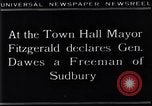 Immagine di Charles Dawes Sudbury Inghilterra, 1929, secondo 53 filmato di repertorio 65675041242