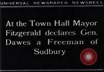 Immagine di Charles Dawes Sudbury Inghilterra, 1929, secondo 55 filmato di repertorio 65675041242