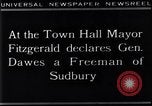 Immagine di Charles Dawes Sudbury Inghilterra, 1929, secondo 56 filmato di repertorio 65675041242