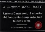 Standbild Ramona Zimmermann Los Angeles California USA, 1929, aus Sekunde 6 historischem Filmmaterial Videoclip 65675041244