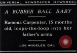 Standbild Ramona Zimmermann Los Angeles California USA, 1929, aus Sekunde 7 historischem Filmmaterial Videoclip 65675041244